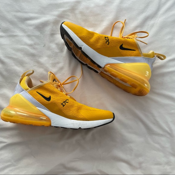 nike 270 university gold